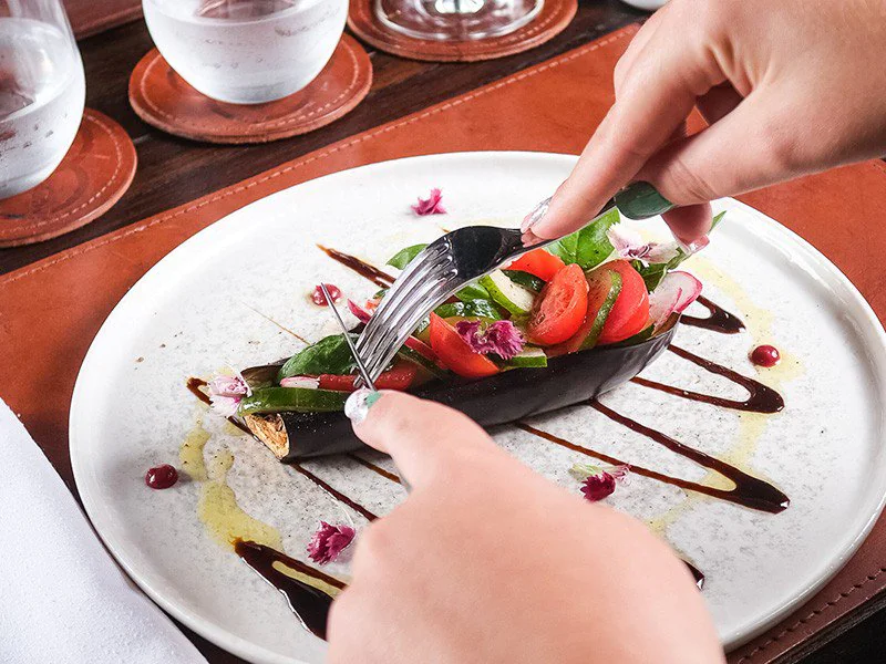 Cena gourmet de 3 pasos con bebidas incluidas - Menú Aljibe 8